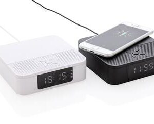 Wireless Charging Lautsprecher mit Zeitanzeige